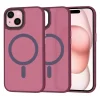  Techsuit - HaloFrost MagSafe sorozat - iPhone 15 - Bordeaux tok thumbnail