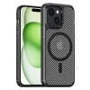  Techsuit - CarbonFuse MagSafe - iPhone 15 - Fekete tok thumbnail