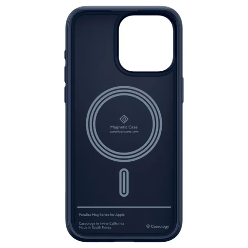  iPhone 15 Pro Max Éjféli Kék Spigen - Caseology Parallax MagSafe tok - 7