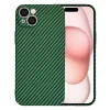  Techsuit - Karbonit Szénhéj - iPhone 15 - Zöld tok thumbnail