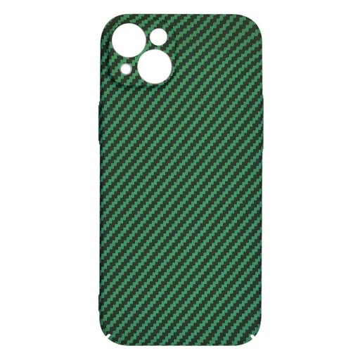  Techsuit - Karbonit Szénhéj - iPhone 15 - Zöld tok - 4