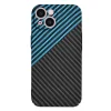  Techsuit - Carbonit Szálhéj - iPhone 15 - Kék Pulzus tok thumbnail