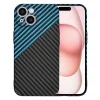  Techsuit - Carbonit Szálhéj - iPhone 15 - Kék Pulzus tok thumbnail