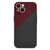  Techsuit - Karbonit Szálhéj - iPhone 15 - Vörös Vortex tok thumbnail