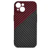  Techsuit - Karbonit Szálhéj - iPhone 15 - Vörös Vortex tok thumbnail