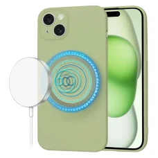  Techsuit - SoftFlex MagSafe - iPhone 15 Plus - Matcha tok