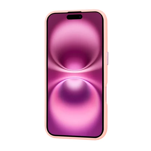  Techsuit - HaloFrost MagSafe Sorozat - iPhone 16 Plus - Rózsaszín tok - 2