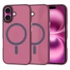  Techsuit - HaloFrost MagSafe sorozat - iPhone 16 Plus - Bordeaux tok