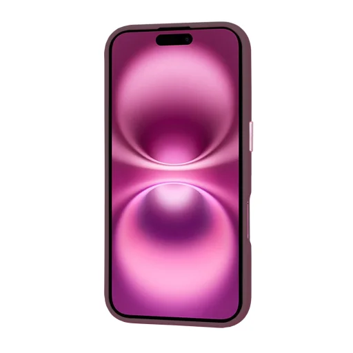  Techsuit - HaloFrost MagSafe sorozat - iPhone 16 Plus - Bordeaux tok - 2