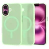  Techsuit - HaloFrost MagSafe sorozat - iPhone 16 Plus - Világoszöld tok - 1
