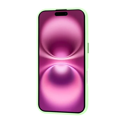  Techsuit - HaloFrost MagSafe sorozat - iPhone 16 Plus - Világoszöld tok - 2