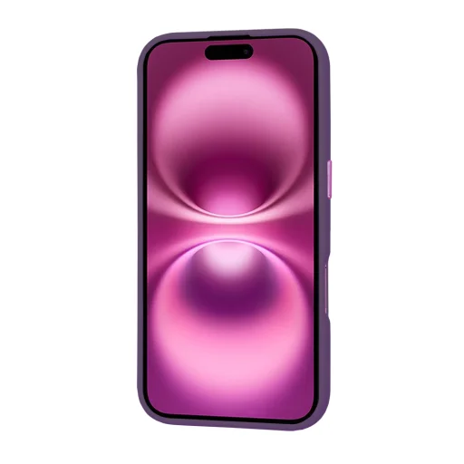  Techsuit - HaloFrost MagSafe Sorozat - iPhone 16 Plus - Mély Lila tok - 2