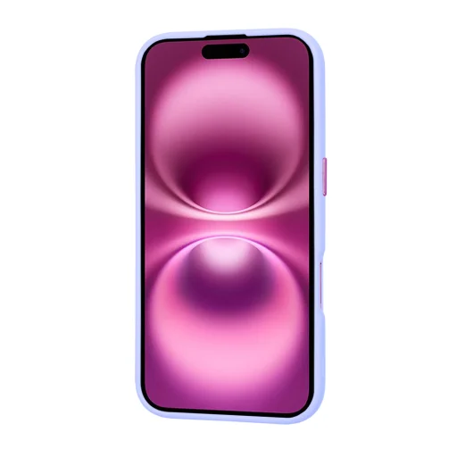  Techsuit - HaloFrost MagSafe sorozat - iPhone 16 Plus - Világoslila tok - 2