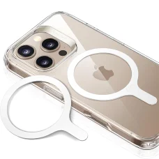  Samsung és iPhone Fehér ESR HaloLock adapter (2 darabos) - Kompatibilis MagSafe vezeték nélküli töltéssel, univerzális telefontartó