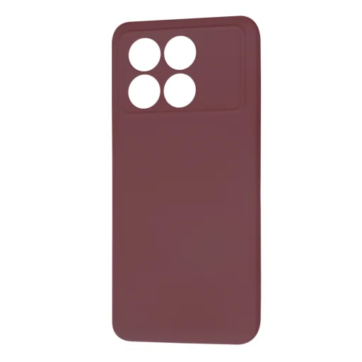  Techsuit - SoftFlex - Xiaomi Poco X6 Pro - Szilva Piros tok - 2