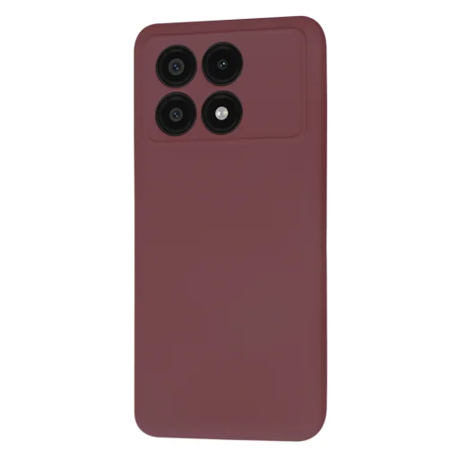  Techsuit - SoftFlex - Xiaomi Poco X6 Pro - Szilva Piros tok - 4