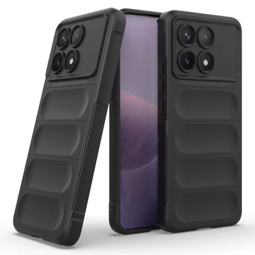  Techsuit - Varázspajzs - Xiaomi Poco X6 Pro - Piros tok - 2