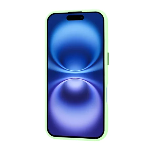  Techsuit - HaloFrost MagSafe sorozat - iPhone 16 - Világoszöld tok - 2