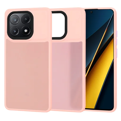  Techsuit - HaloFrost Sorozat - Xiaomi Poco X6 Pro - Pink tok - 1