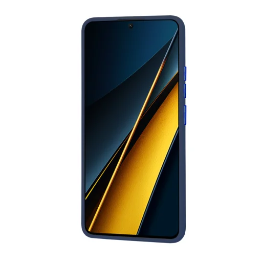  Techsuit - HaloFrost Sorozat - Xiaomi Poco X6 Pro - Mélykék tok - 3