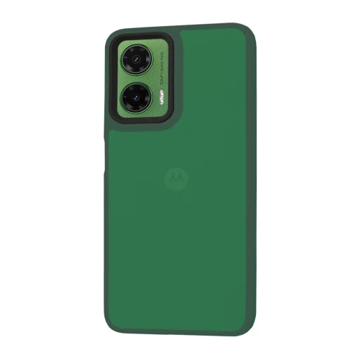  Techsuit - HaloFrost Sorozat - Motorola Moto G35 - Éjféli Zöld tok - 3