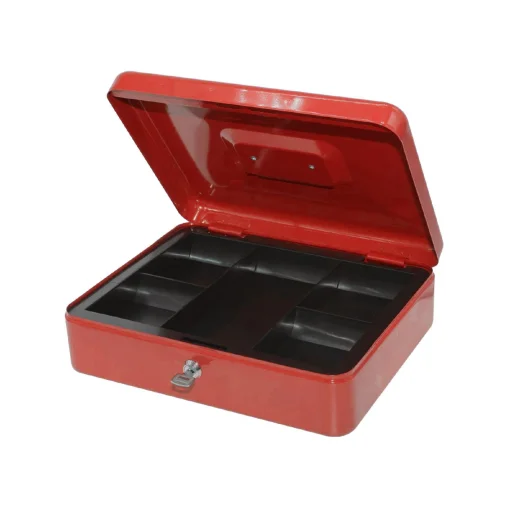 Bluering PNZK fém pénzkazetta, 5 rekeszes, 2 kulcs - 3