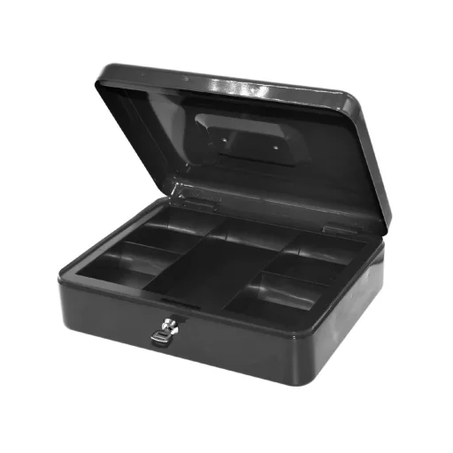 Bluering PNZK fém pénzkazetta, 5 rekeszes, 2 kulcs - 4