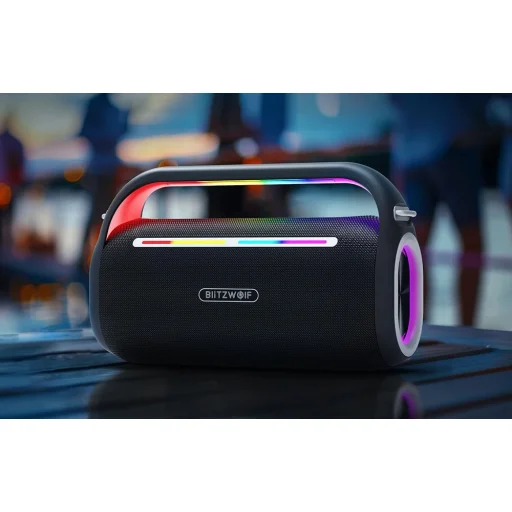  Hordozható Bluetooth Hangszóró Karaoke Blitzwolf BW-WA7 120W - 10