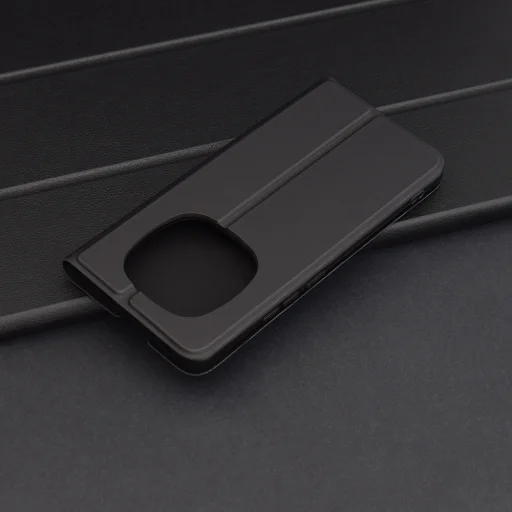  Techsuit - Magskin Könyv - Xiaomi Redmi Note 14 Pro 4G / Poco F7 - Fekete tok - 6