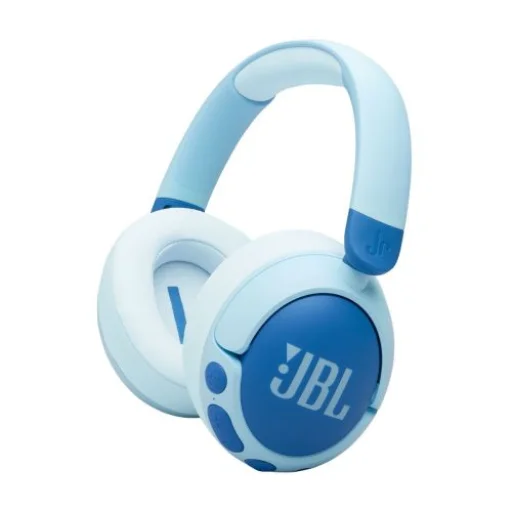 JBL JR470NC Bluetooth Vezeték nélküli On-Ear Fejhallgatók Gyerekeknek Kék EU - 1