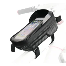 Kerékpár váztáska vízálló cipzárral FSBFB-451 fekete