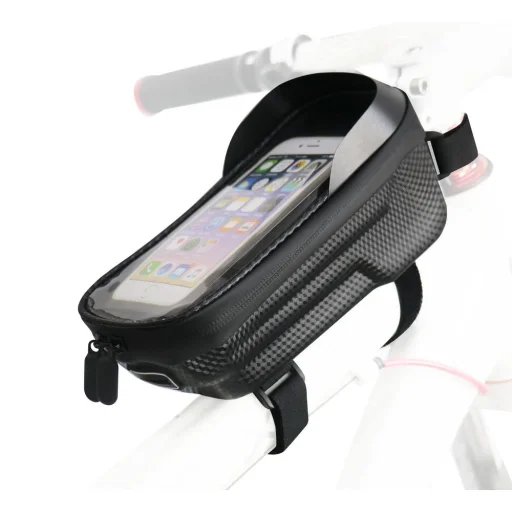 Kerékpár váztáska vízálló cipzárral FSBFB-451 fekete - 1