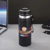 Víz palack LED kijelzővel, amely mutatja a hőmérsékletet 1000 ml fekete thumbnail