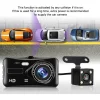 Car Dash Cam DVR-03 4,0 inches + hátsó kamera thumbnail
