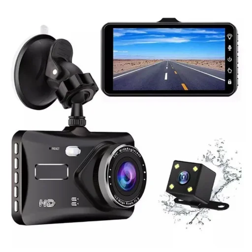 Car Dash Cam DVR-03 4,0 inches + hátsó kamera - 5