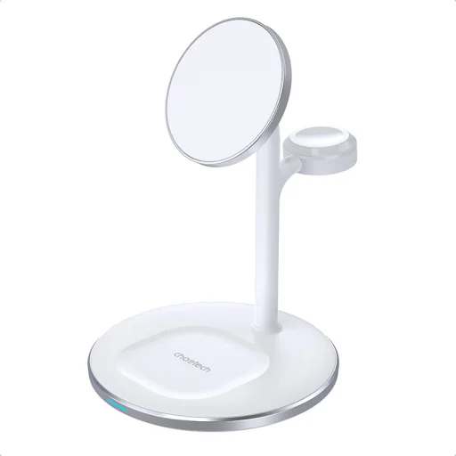 Choetech T585-F Qi2 3 az 1-ben Mágneses Vezeték Nélküli Töltőállomás - 1