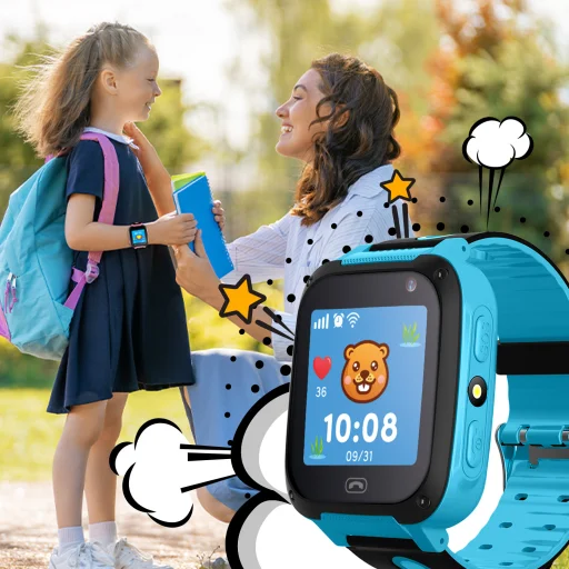 Setty Funkid SD-100 gyerek okosóra kék - 5