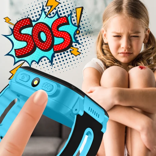 Setty Funkid SD-100 gyerek okosóra kék - 8