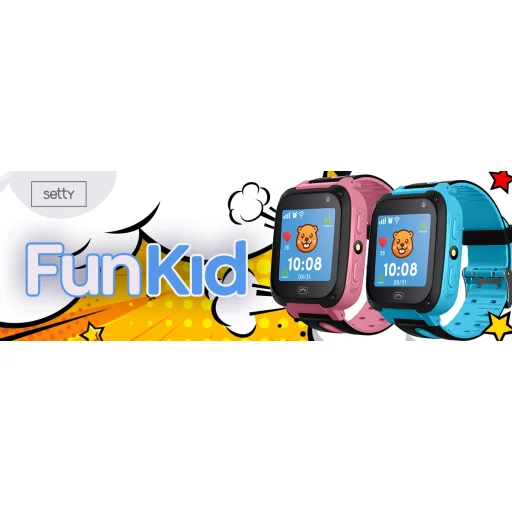 Setty Funkid SD-100 gyerek okosóra kék - 10