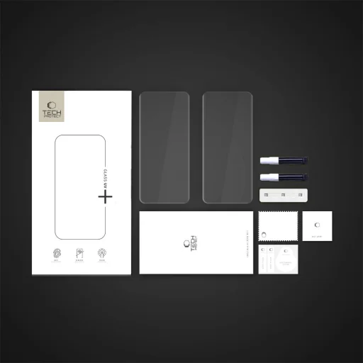 Edzett üveg Tech-protect Glass Uv+ 2-pack Motorola Edge 60 Fusion Átlátszó üvegfólia - 4