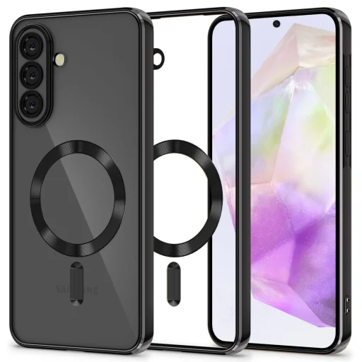 Tech-protect Magflex Magsafe Galaxy A36 5g Fényes Fekete tok - 1