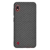  Techsuit - Carbonite FiberShell - Samsung Galaxy A10 - Fekete tok thumbnail
