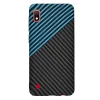  Techsuit - Karbonit Szálhéj - Samsung Galaxy A10 - Kék Impulzus tok thumbnail