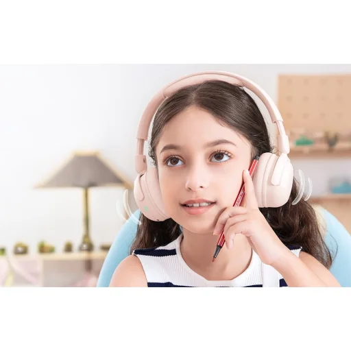 Wireless Headphones 1MORE Mini HQ20, ANC (pink) - 6