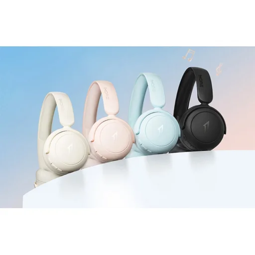 Wireless Headphones 1MORE Mini HQ20, ANC (pink) - 7