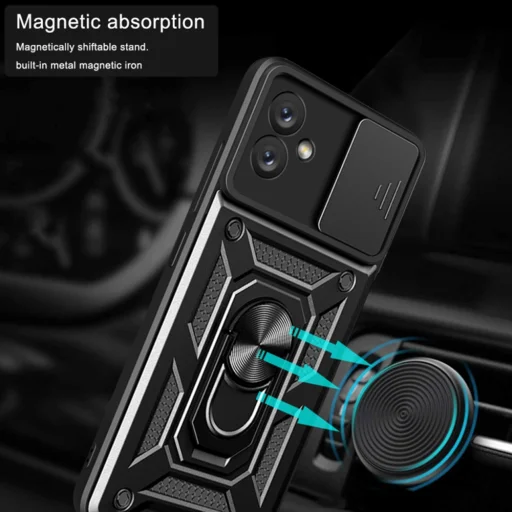  Techsuit - CamShield sorozat - Samsung Galaxy A05 - Fekete tok - 4