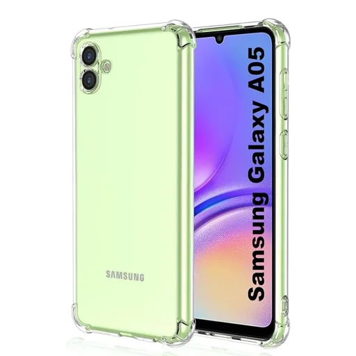  Techsuit - Ütésálló Átlátszó Szilikon - Samsung Galaxy A05 - Átlátszó tok - 1