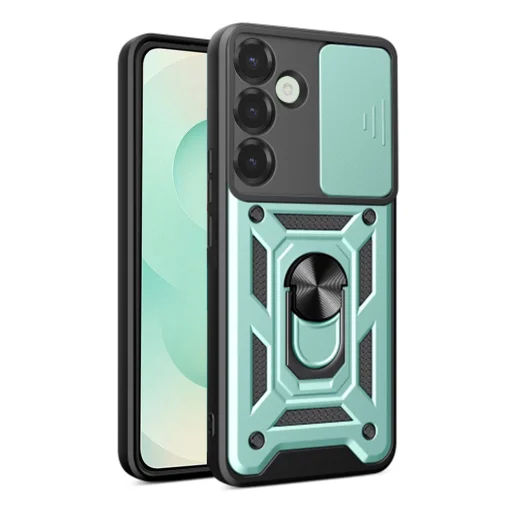 Techsuit - CamShield Series - Samsung Galaxy S25 Plus - Zöld tok - 1