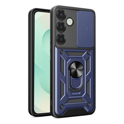 Techsuit - CamShield Series - Samsung Galaxy S25 Plus - Kék tok - 1