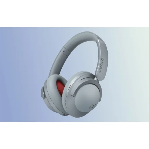 Vezeték nélküli Over-Ear fejhallgató 1MORE SonoFlow Pro HQ51, ANC (ezüst) - 4